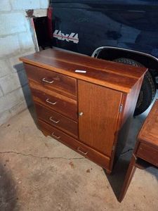 Vintage Wood Cabinet