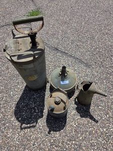 Vintage Galvanized Items