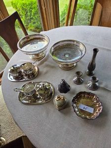 Silver Plated Serving Set