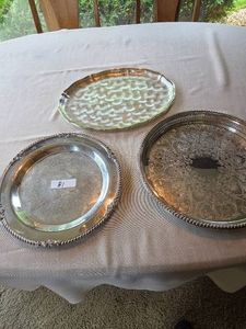 3- Silver Platters