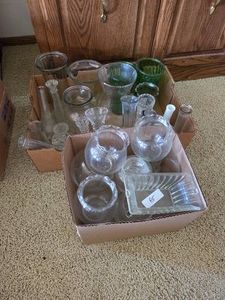 20 Glass Vases