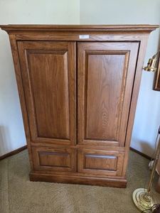 Wood Entertainment Center