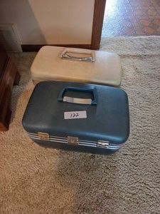 2 Vintage Small Suitcases