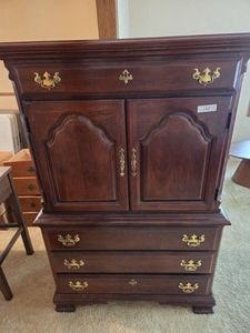Vintage Wood DresserCabinet.