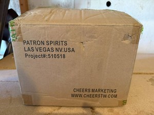 Case of 12 New Patron Tequila Stainless Steel Moscow Mule Mugs