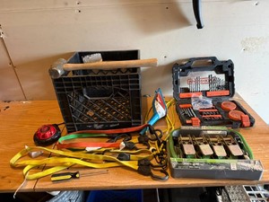 Tote of Tools, New Ratchet Tie Downs, Straps