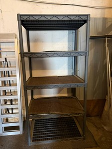 Plastic Shelving Unit - 2 x 4 x 6 Tall