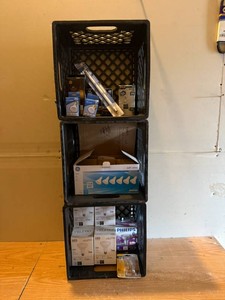 3 Totes of Light Bulbs