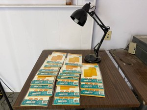 New 6 x 9 Envelopes & Desk Lamp