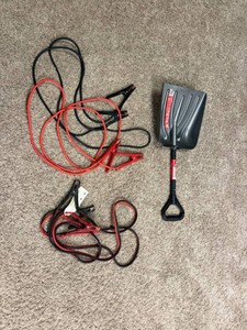 Jumper Cables & Snow Shovel