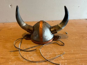 Metal Viking Helmet