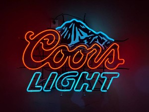 Coors Light Neon Sign