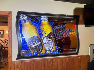 Michelob Golden Draft Mirror 32 x 48