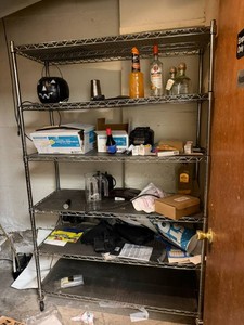 Metal Shelving Unit 18 x 48 x 72 Tall