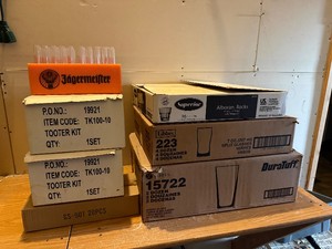 Bar Glasses & Tooter Kits