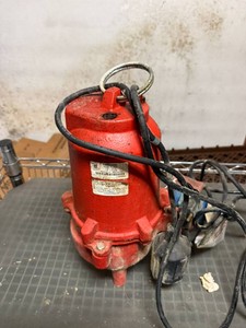 Coleman 12HP Sump Pump Model 50-ASSP
