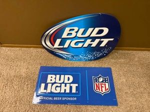 Bud Light Metal Signs