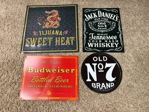 Metal Bar Signs