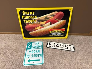 Mixed Metal Sign Lot