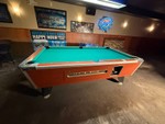 Valley 93" Coin Operated Pool Table