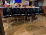 6 Swivel Bar Stools