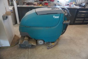 Tennant Model T500 Walk Behind Disk Commercial Floor Scrubber