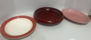 Two Serving Plates and a Planter Mayfair, Czech, Fiesta