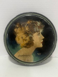 1920 Art Deco Beautebox Betty Compson Tin Henry Clive Artist