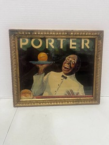 Rare Framed Porter Brand Sunkist Advertisement Piece