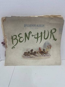 1900 Souvenir Album Scenes of the Play Ben Hur