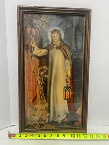 Framed Print The Light of the World by William Holman Hunt