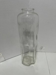Clear Glass Sanctuary Bottle  or Sanctolite Jar