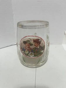 Vintage German Gruss aus Glass or Beer Mug