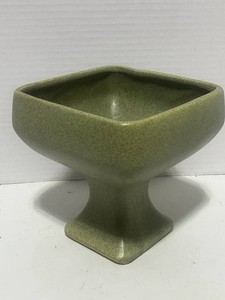 Vintage Green Floraline USA Planter