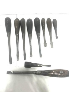 Set of 10 Antique German Perfect Handle Screwdrivers