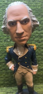 Royal Bobbles George Washington Bobblehead Founding Fathers- Good Condition 