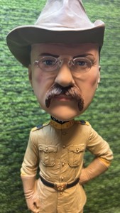 Royal Bobbles Presidents Theodore Teddy Roosevelt Bobblehead