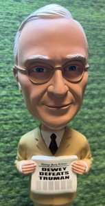 Harry S. Truman -Dewey Defeats Truman Royal Bobbleheads- Presidents- Collectibles