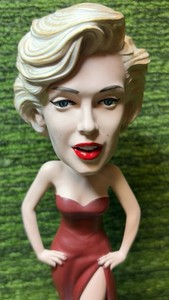 Marilyn Monroe 2019 Red Dress Bobblehead. ROYAL BOBBLES. No Box