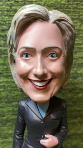 Hillary Clinton Royal Bobbles Bobblehead - Presidential Collectables