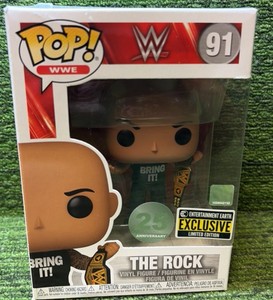 Funko Pop Vinyl WWE - The Rock - Entertainment Earth (Exclusive) #91