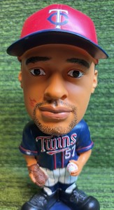 RARE 2004 Forever Collectibles Johan Santana Bobblehead Minnesota Twins