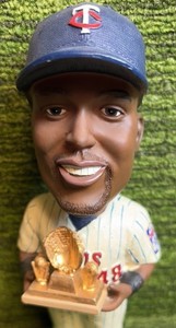 TORII HUNTER Minnesota Twins Bobblehead 2006 Golden Glove Hormel