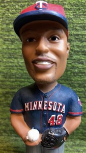 Minnesota Twins Torii Hunter Bobblehead collectible2003 Division Champions