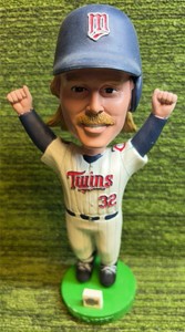 Dan Gladden Minnesota Twins 1991 World Series Champions Celebration Bobble Head