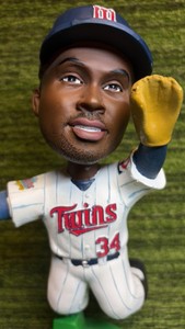 KIRBY PUCKETT Minnesota Twins  1991 World Series Hero MLB Bobblehead