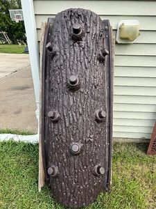 CommercialResidential Playground Climbing Log Ramp  Molded Tree Trunk Style Used
