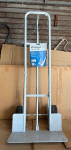 Strongway Steel Hand Truck #67970 - 1000 lb Capacity - Pneumatic Wheels - New