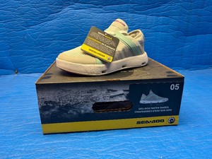 Sea-Doo Water Shoes by BRP  New with Tags, Size US 5  EU 36.5, GreyMint