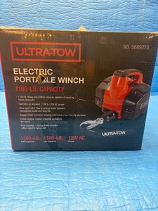 Ultra-Tow 1100-Lb. Capacity Electric Portable Winch - 120V AC (Item #5689273)